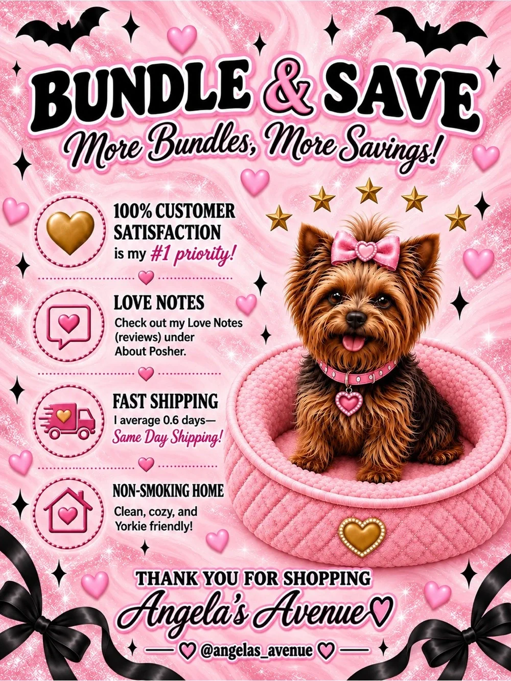 POLY MAILERS HALLOWEEN SPOOKY PINK GHOST (25 Pack) SIZE 10 × 13